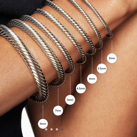 Authentic David Yurman Cable Bracelet with Citrine and 14k Gold - Picture 7 of 9